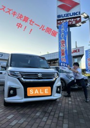 決算ファイナル！！！限定車ソリオあります！！！